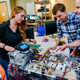 The Astranis team developing their satellite.
